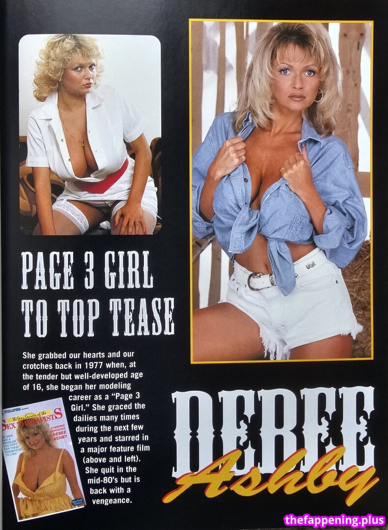 1980'S & Early 90'S Page 3 Girls / GlamourTeaJames / https: / mariawhittaker Fotografie OnlyFans Dezbrăcată #110