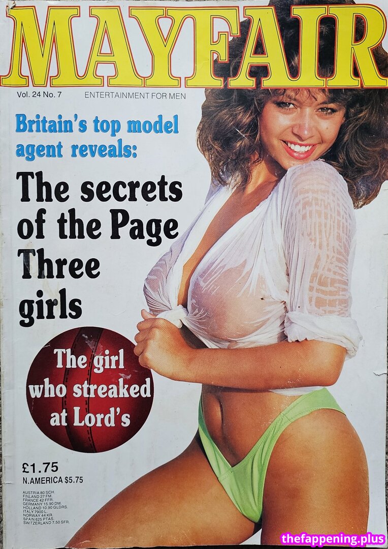 1980'S & Early 90'S Page 3 Girls / GlamourTeaJames / https: / mariawhittaker Naakte OnlyFans Foto #330