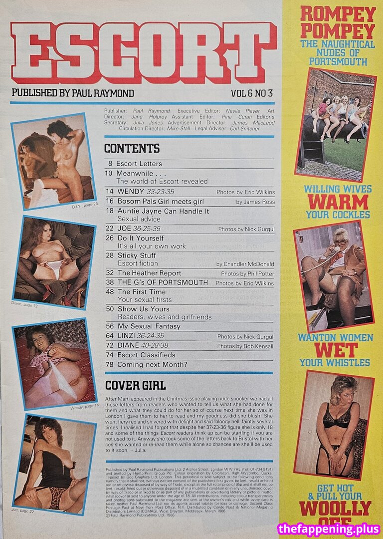 1980'S & Early 90'S Page 3 Girls / GlamourTeaJames / https: / mariawhittaker Foto OnlyFans Desnuda #859