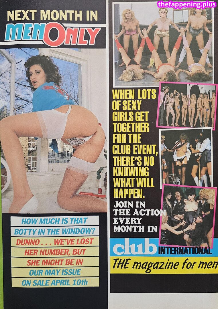 1980'S & Early 90'S Page 3 Girls / GlamourTeaJames / https: / mariawhittaker Foto OnlyFans Desnuda #868