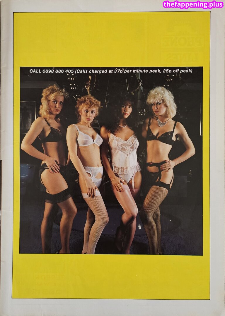 1980'S & Early 90'S Page 3 Girls / GlamourTeaJames / https: / mariawhittaker Nude OnlyFans Photo #1045