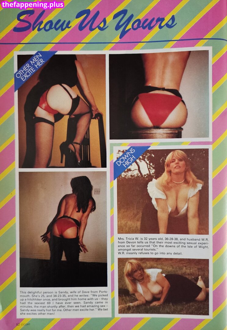 1980'S & Early 90'S Page 3 Girls / GlamourTeaJames / https: / mariawhittaker Φωτογραφία Γυμνών OnlyFans #1150