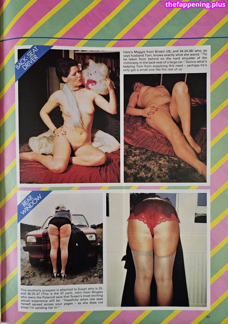 1980'S & Early 90'S Page 3 Girls / GlamourTeaJames / https: / mariawhittaker Фото обнажённых OnlyFans #1151