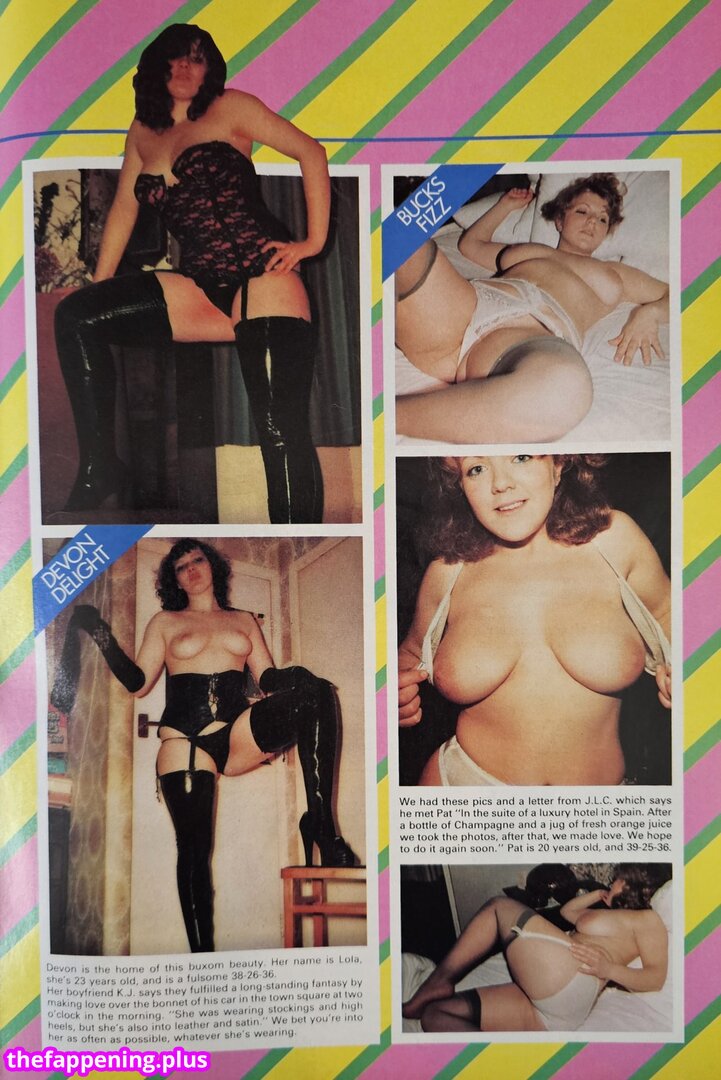 1980'S & Early 90'S Page 3 Girls / GlamourTeaJames / https: / mariawhittaker Nacktes OnlyFans Foto #1153
