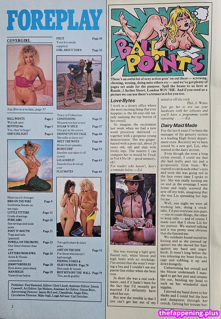 1980'S & Early 90'S Page 3 Girls / GlamourTeaJames / https: / mariawhittaker Фото обнажённых OnlyFans #1645