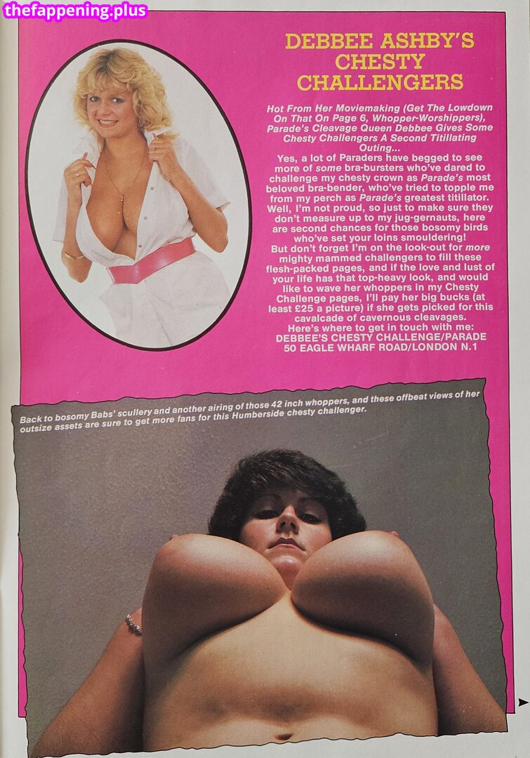 1980'S & Early 90'S Page 3 Girls / GlamourTeaJames / https: / mariawhittaker Photo OnlyFans Nu #1847