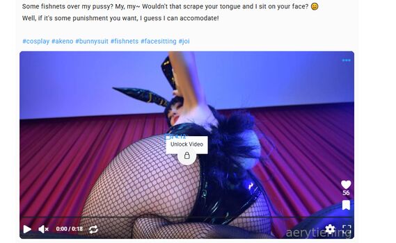 Full leaked Aery tiefling page private onlyfans photo