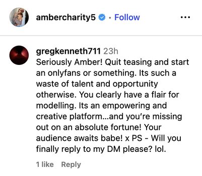 Full leaked Amber reacts private onlyfans photo