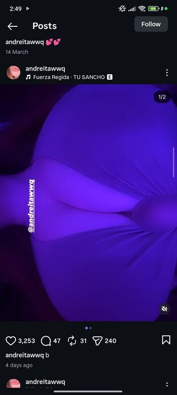 Full leaked Andreitawwq private onlyfans photo