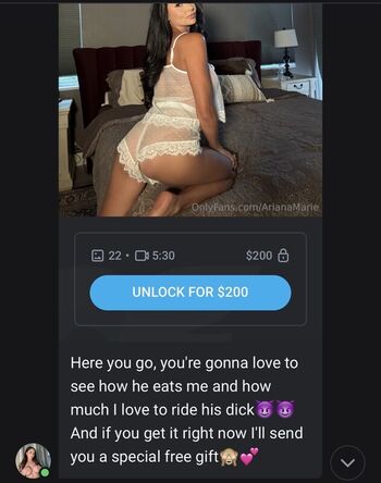 Full leaked Ariana marie private onlyfans photo