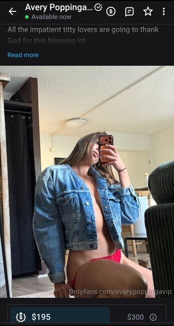 Full leaked Averypoppinga private onlyfans photo