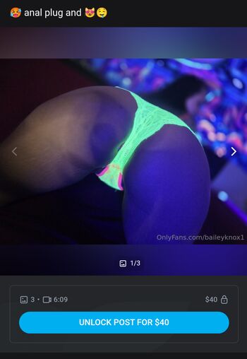 Full leaked Bailey knox private onlyfans photo