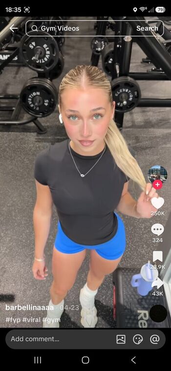 Full leaked Barbellinaa private onlyfans photo