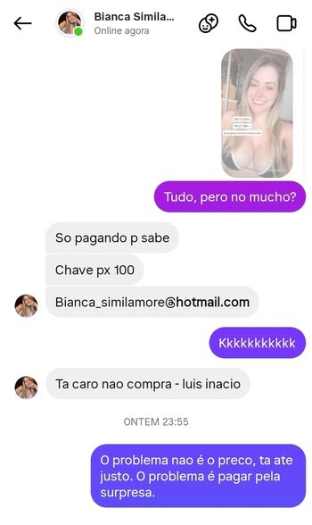 Full leaked Bianquinha page private onlyfans photo