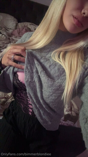 Full leaked Bimmerblondiee private onlyfans photo