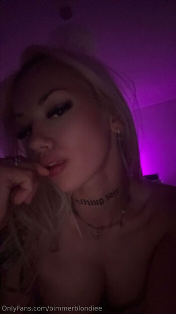 Full leaked Bimmerblondiee private onlyfans photo