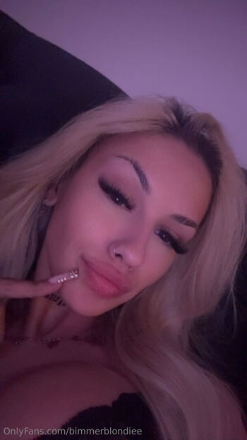 Full leaked Bimmerblondiee private onlyfans photo