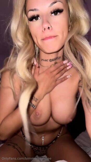 Full leaked Bimmerblondiee private onlyfans photo
