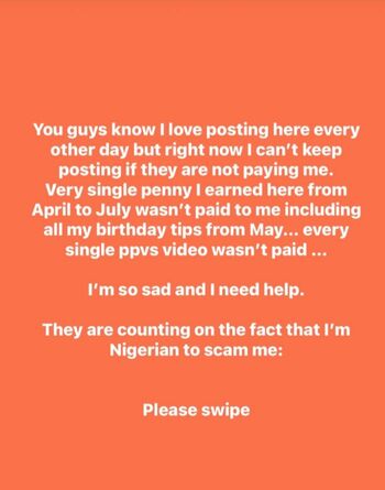 Full leaked Chioma lovv private onlyfans photo
