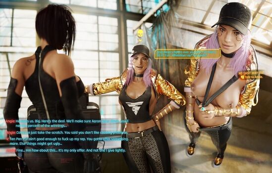 Full leaked Cyberpunk  page private onlyfans photo