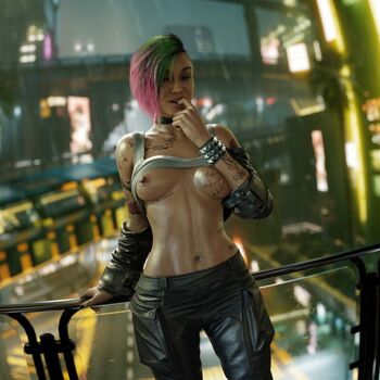 Full leaked Cyberpunk page private onlyfans photo