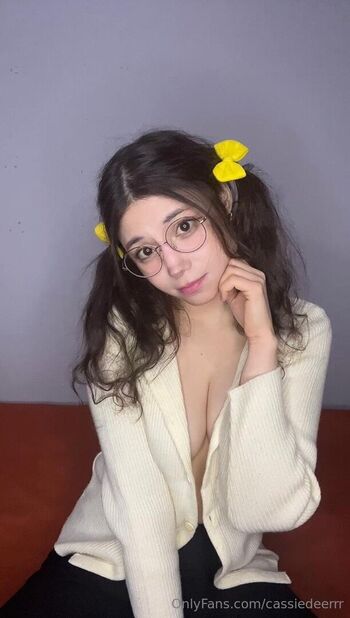 Full leaked Deercassieeee private onlyfans photo