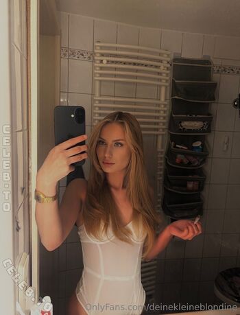 Full leaked Deinekleineblondine page private onlyfans photo