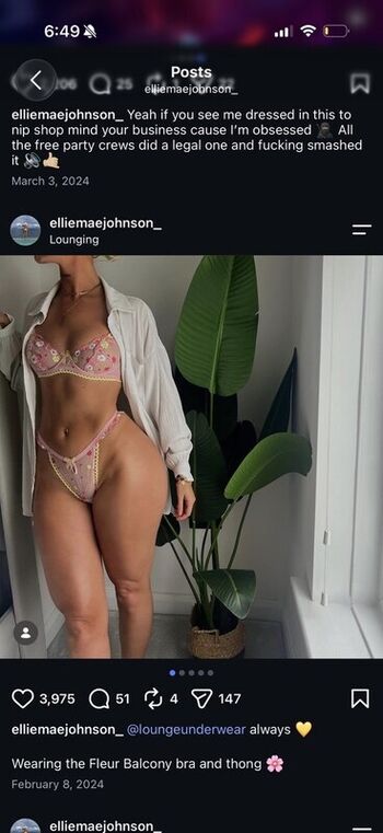 Full leaked Elliemaejohnson private onlyfans photo