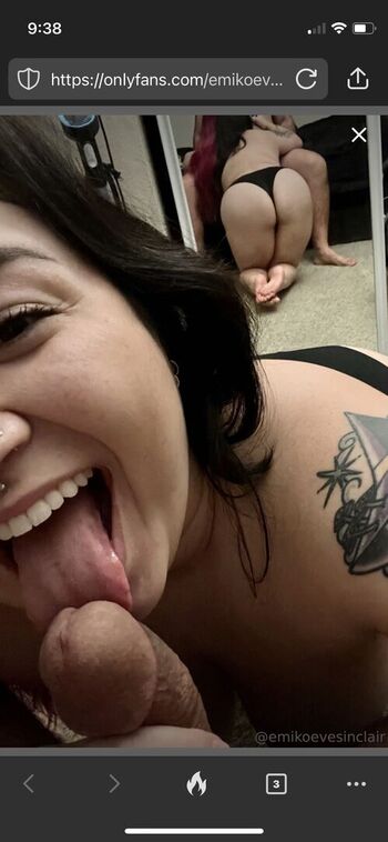 Full leaked Emikoevesinclair private onlyfans photo