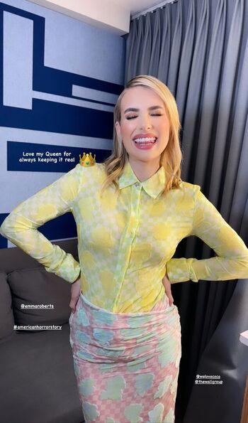 Full leaked Emma roberts  page private onlyfans photo