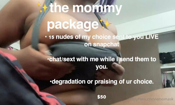 Full leaked Emomask private onlyfans photo