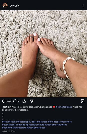 Full leaked Feet girl private onlyfans photo
