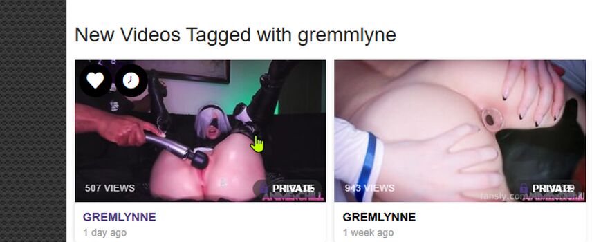 Full leaked Gremlynne private onlyfans photo