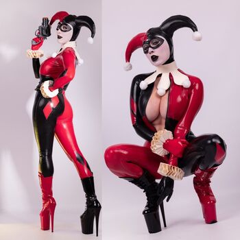 Full leaked Harley quinn cosplay private onlyfans photo