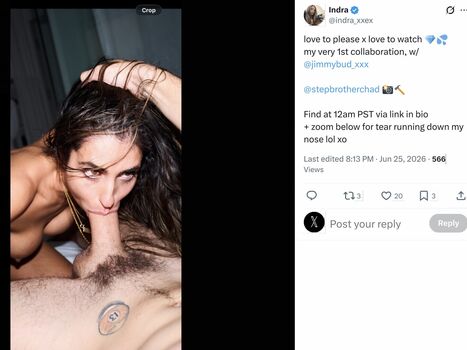 Full leaked Indra nill page private onlyfans photo
