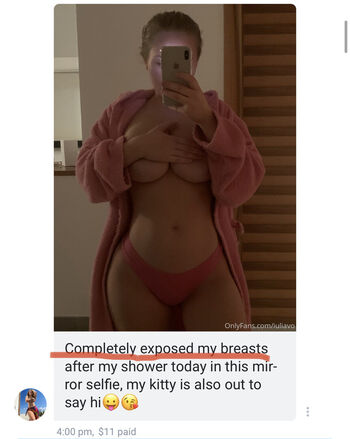 Full leaked Iuliavo private onlyfans photo