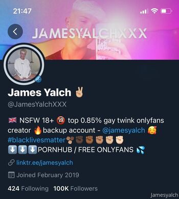 Full leaked Jamesyalch private onlyfans photo