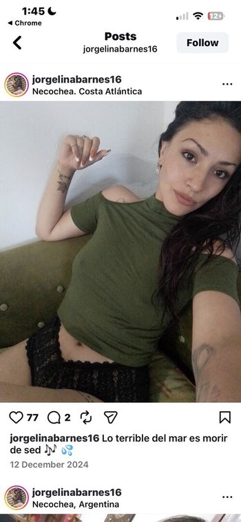 Full leaked Jorgelina barnes private onlyfans photo