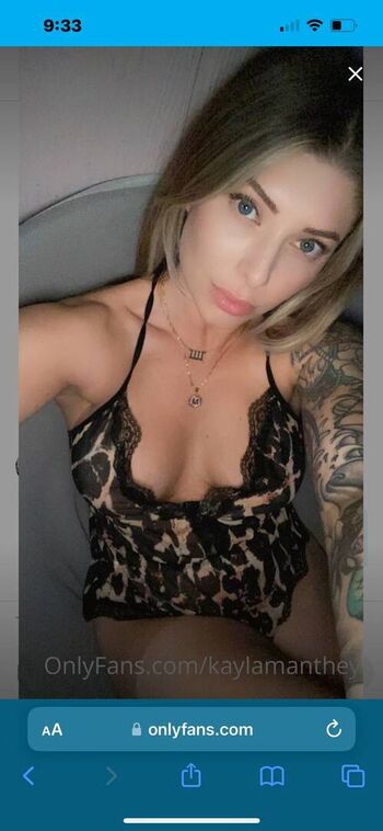 Full leaked Kayla manthey private onlyfans photo
