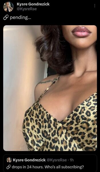 Full leaked Kysre rae gondrezick private onlyfans photo