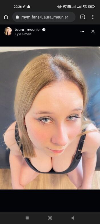 Full leaked Laura meunier private onlyfans photo
