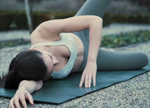 Full leaked Lena pilates yoga page private onlyfans photo