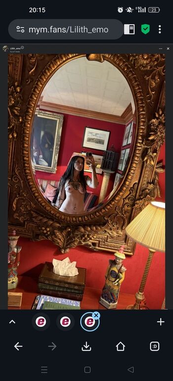 Full leaked Lilith emo private onlyfans photo