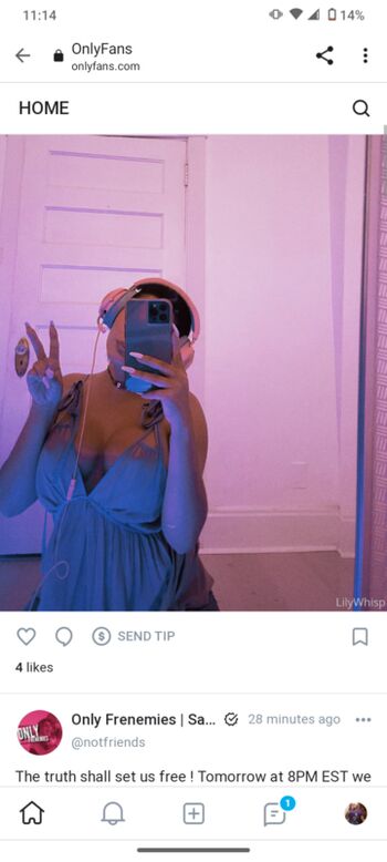 Full leaked Lily whispers private onlyfans photo