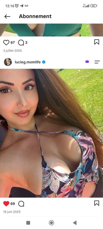 Full leaked Lucieg momlife page private onlyfans photo