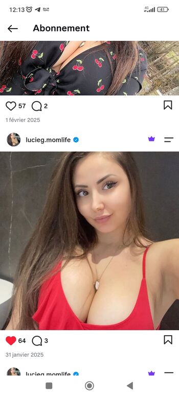 Full leaked Lucieg momlife page private onlyfans photo
