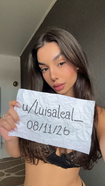 Full leaked Luisa leal private onlyfans photo