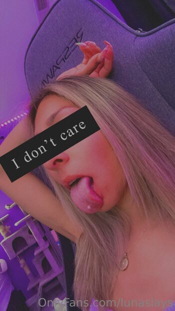 Full leaked Lunaslays private onlyfans photo