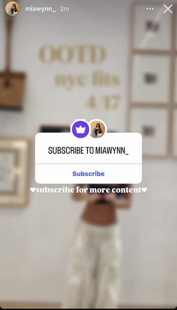 Full leaked Mia wynn page private onlyfans photo