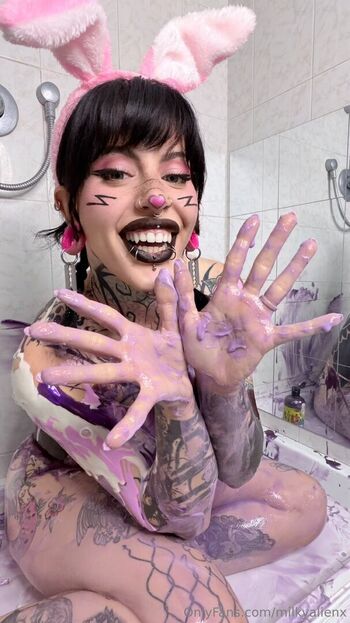 Full leaked Milkyalienx page private onlyfans photo